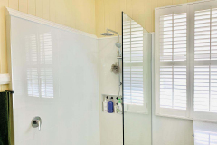 Queenslander Bathroom Renovation - Frame-less Shower Screen